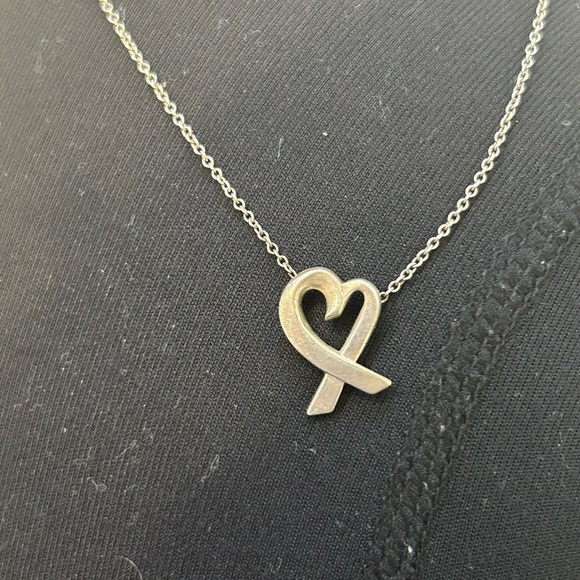 Tiffany & Co. Jewelry - Tiffany & Co. Loving Heart SS 925 Necklace Paloma Picasso